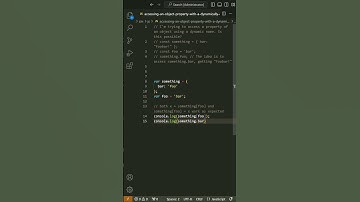 javascript - Accessing an object property with a dynamically-computed name
