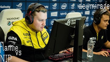 flamie vs NIP POV Demo |  flamie против NIP от первого лица de_mirage