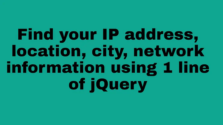 How to get user's ip address with javascript || location city  country postal code in JavaScript
