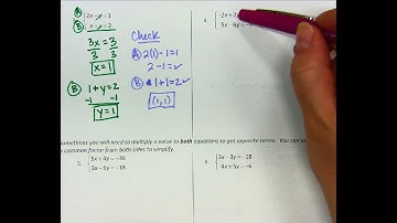 Algebra 1 - Video Notes Lesson 7.3C