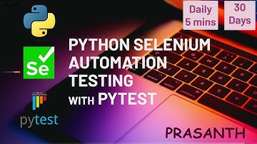 Selenium Python Pytest Automation - Introduction #python #selenium #pytest #automation #testing