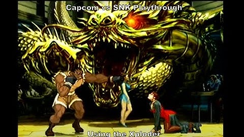 Capcom vs SNK Balrog/Raiden Playthrough using the Dreamcast Xploder :D #Dreamcast #Sega #CheatCodes