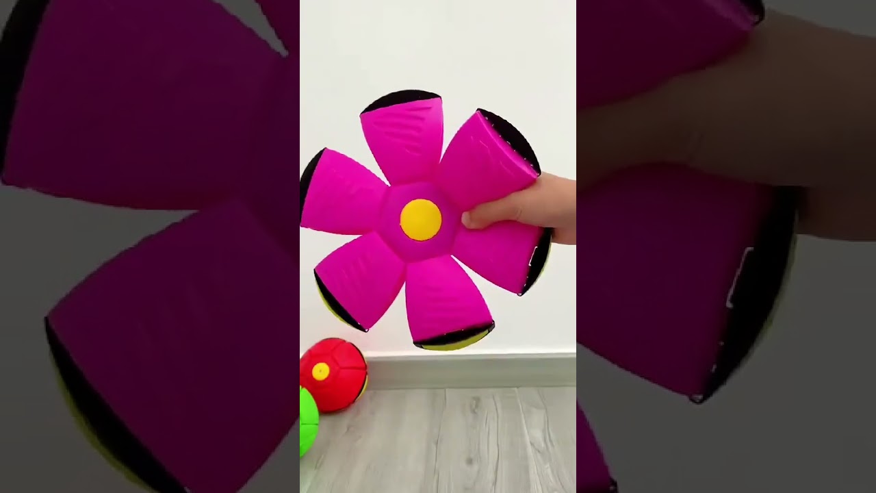 UFO Magic Flying Ball 🛸⚽ | LED Transforming Frisbee & Soccer Toy for Kids