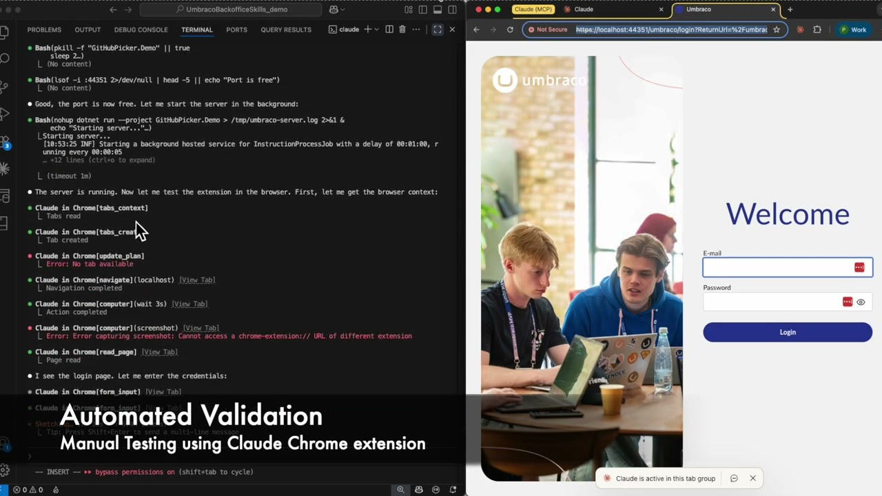 How to Build a Custom Github Picker Using Umbraco QuickStart Skill