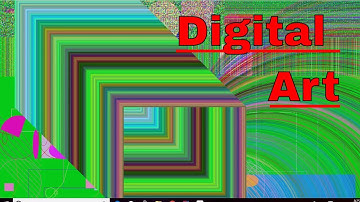 Abstract art made by computer