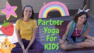 Partner Yoga For Kids!