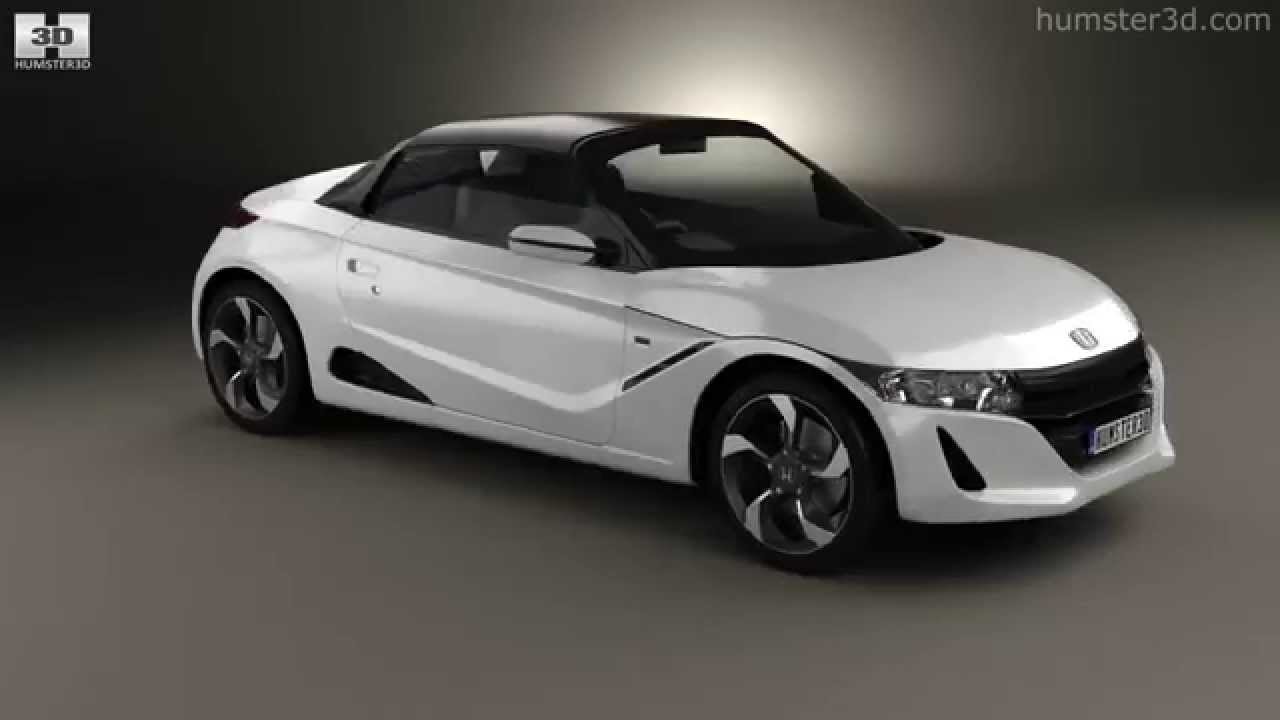 Honda S660 2018 3Dモデル - ダウンロード Sports car on 3DModels.org
