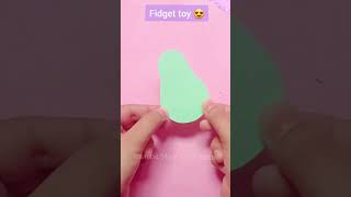 DIY pop it fidget toy,viral TikTok fidget toy #shorts #papercraft #popit