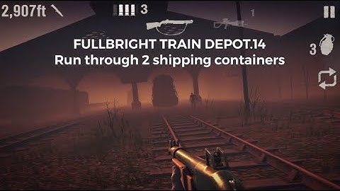 Into The Dead 2 Chapter 2 14 Shipping Container - Fullbright Train Depot