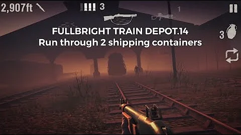 Into The Dead 2 Chapter 2 14 Shipping Container - Fullbright Train Depot