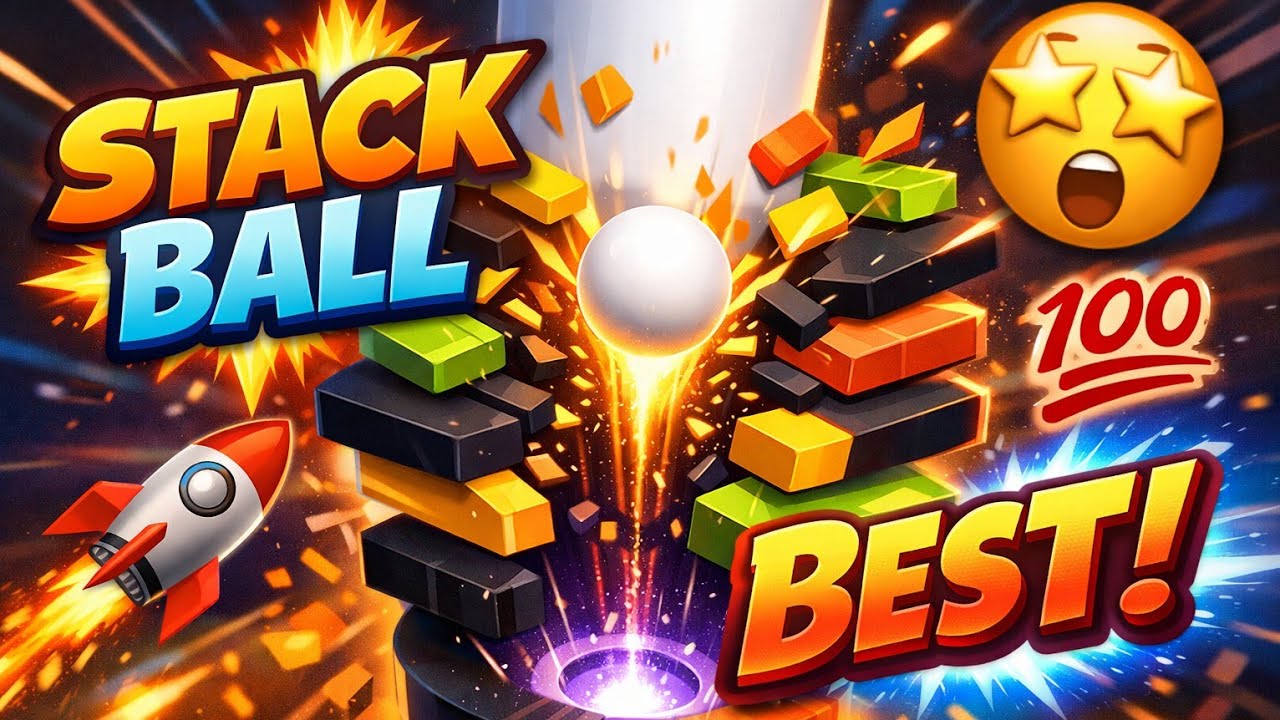 Uliamented Fun Stack Ball Unlimited Fun Gameplay - YouTube