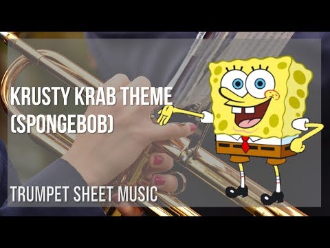 easy-trumpet-sheet-music:-how-to-play-krusty-krab-theme-(spongebob)-by-robert-alexander-white