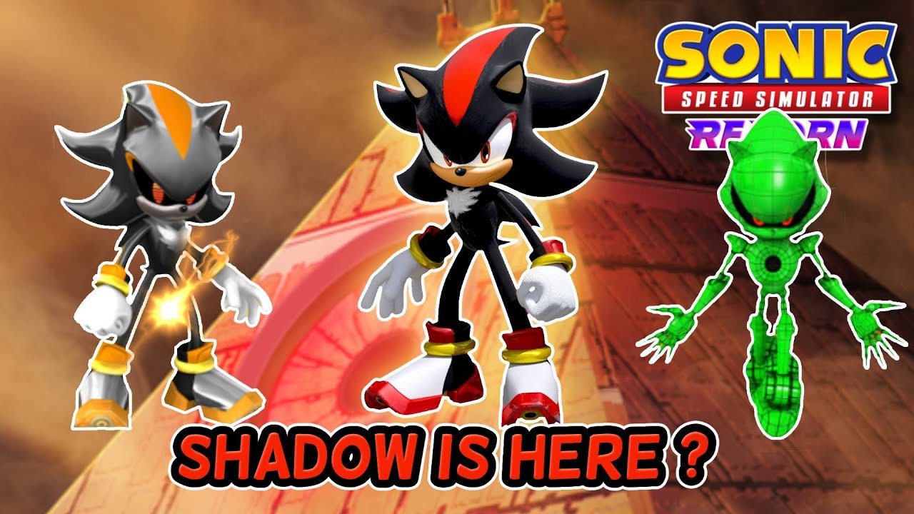 Rvres on X: shadow icon sonic speed simulator CONCEPT