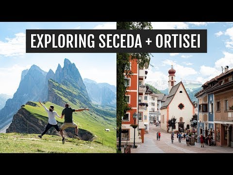 Exploring Seceda + Ortisei in the Dolomites | Italy Day 2