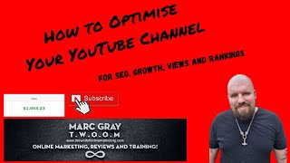 How to Optimise Your YouTube Channel For SEO, Growth, Views and Rankings #youtubetips  #youtubeseo