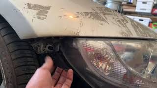 bmw z4 - headlight assembly fix