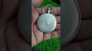 West End Watch Co. Compeion Bombay - Calcutta Pocket Watch. Sterling Silver.