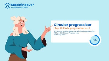 Top 10 Circle progress bar css [ Codepen Examples ]