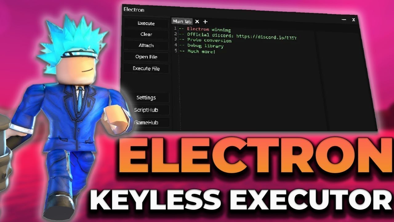 Roblox x Electron Script Menu  Roblox x Electron Executor