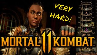 MK11 *JACQUI BRIGGS* VERY HARD KLASSIC TOWER GAMEPLAY!! (NO MATCHES LOST)