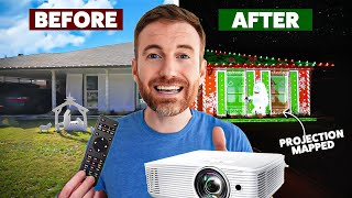 Decorating My House with an 8,000 Lumen Projector