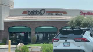 Babbo Italian eatery the best..