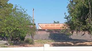 BNSF Mixed Freight (With a EMD GP50) passes through Colton, CA