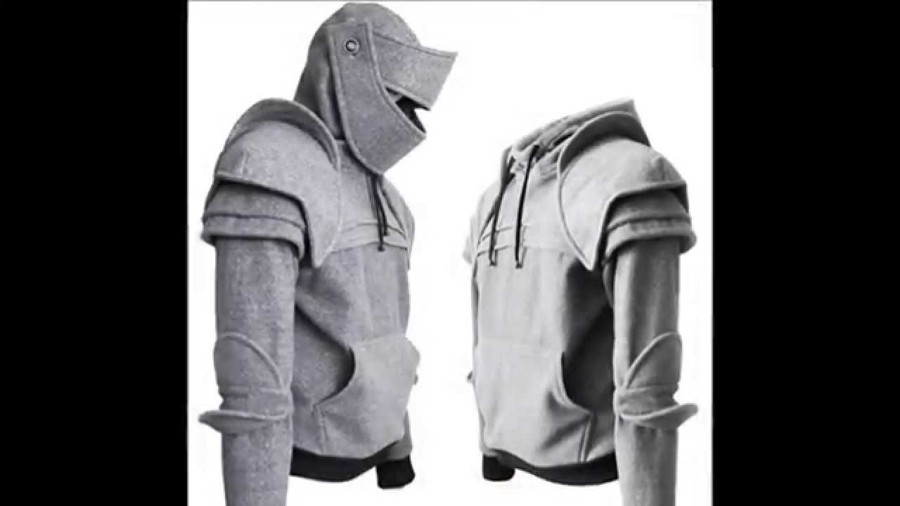 plate armor hoodie