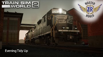 Evening Tidy Up - Horseshoe Curve - GP38-2 - Train Sim World 2