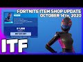 Fortnite Item Shop A LOT OF NEW THINGS! [October 14th, 2020] (Fortnite Battle Royale)