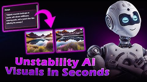 Turn Your Ideas Into Stunning Visuals Instantly With Unstability AI!