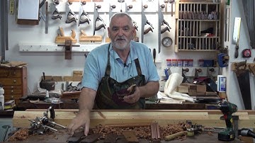 Picture Frame Making Pt.1a of 2 Using Hand Tools Only