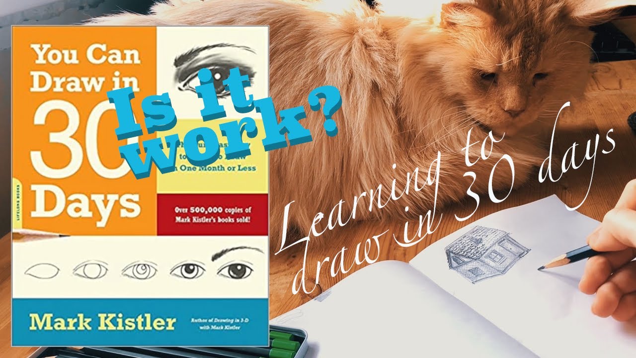 Learn to draw in 30 days, Mark Kistler's book review