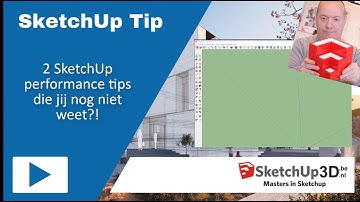 🏷️2 SketchUp performance tips die jij nog niet weet?!💎 #SketchUp #Tip #106