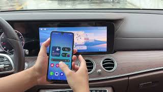 Touch Film + Android Dual System for Mercedes W213 E-Class NTG5.5 | Wireless CarPlay