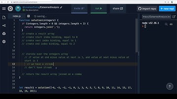 More Advanced Practice - Comma Separated Integers