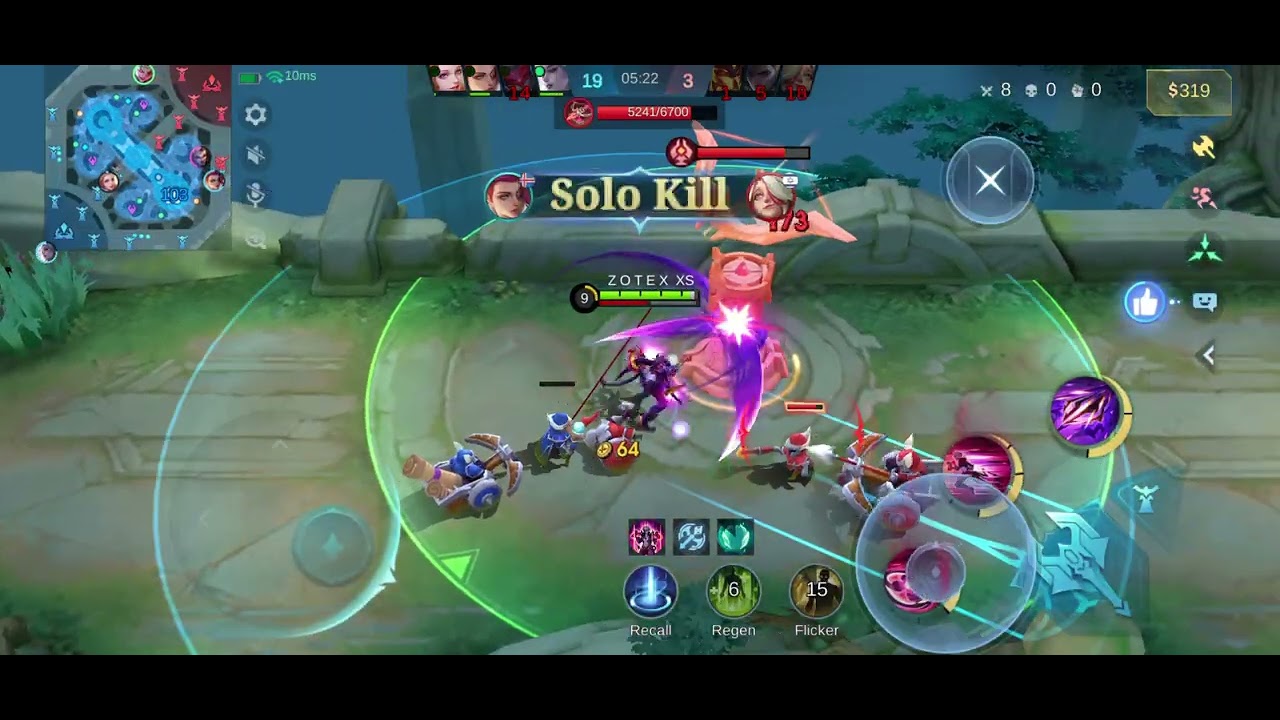 Mobile legends game concept 