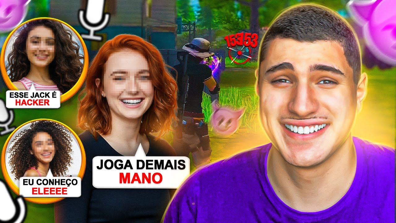 IMPRESSIONEI AS ALEATÓRIAS COM A MINHA SENSI!! FREE FIRE MOBILE - JACKsx