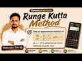 Runge–Kutta Method of Order 4 | Solve dy/dx = (y² − x²)/(y² + x²) | VTU Numerical Methods