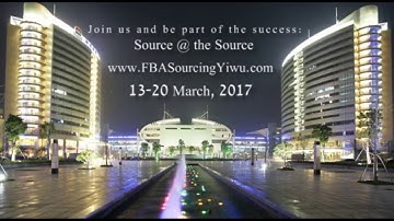 Sourcing items in Yiwu for Amazon FBA