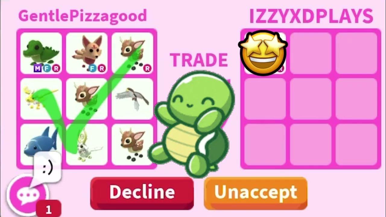 My offer for an extremely rare neon pet in Roblox adopt me! YouTube