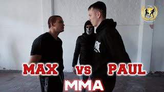 Max vs Paul | MMA | BACKSTEIN