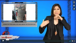 Celebrity Starbucks fires employee who wrote 'PIG' on cop's cup (ASL - 12.1.19) Wealth