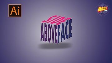 How to Use Envelope Distort Tool  Adobe Illustrator Tutorial