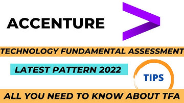 ACCENTURE TFA || ASE PROFILE || LATEST PATTERN TFA 2022