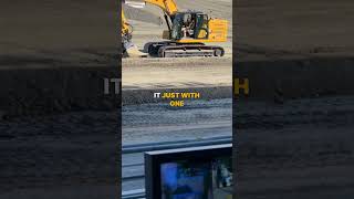 Grade demos with Frank and our friend Rogier.#cat #caterpillar #dumptruck