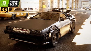 UE 5.1 City Sample Download | Delorean | 1st P | DLSS | Graphic Menu | Cinematic | ue5-main 5/25