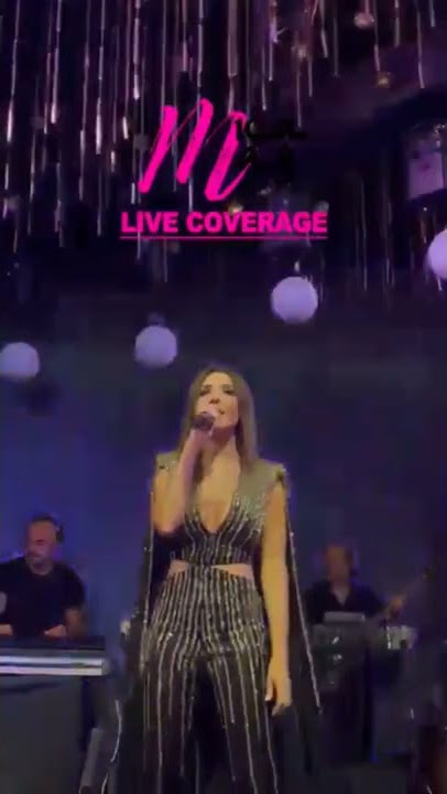 Nancy Ajram performing #Sahsah live for the first time in Lebanon 🇱🇧🔥