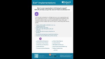 #ESRI Planning and Development Technology
