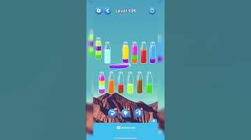 Stage 139 | How to Play Water Sort Puzzle Game 2024 | IQ Game #howtoplay #watersortpuzzlegames #game